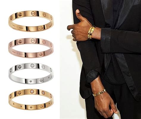 cartier bangle mens|Cartier love bracelets for men.